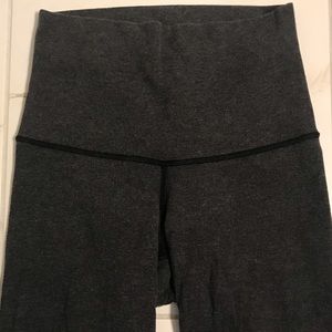 Lululemon Wunder Under Pant- Heathered Black, 4